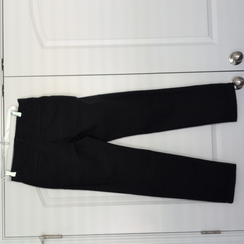 Van Heusen Men's Classic Black Dress Pants (Traveler) - Picture 2 of 5